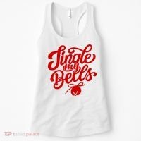 Jingle My Bells Funny Christmas Holiday Women's Tank Top thumb 0