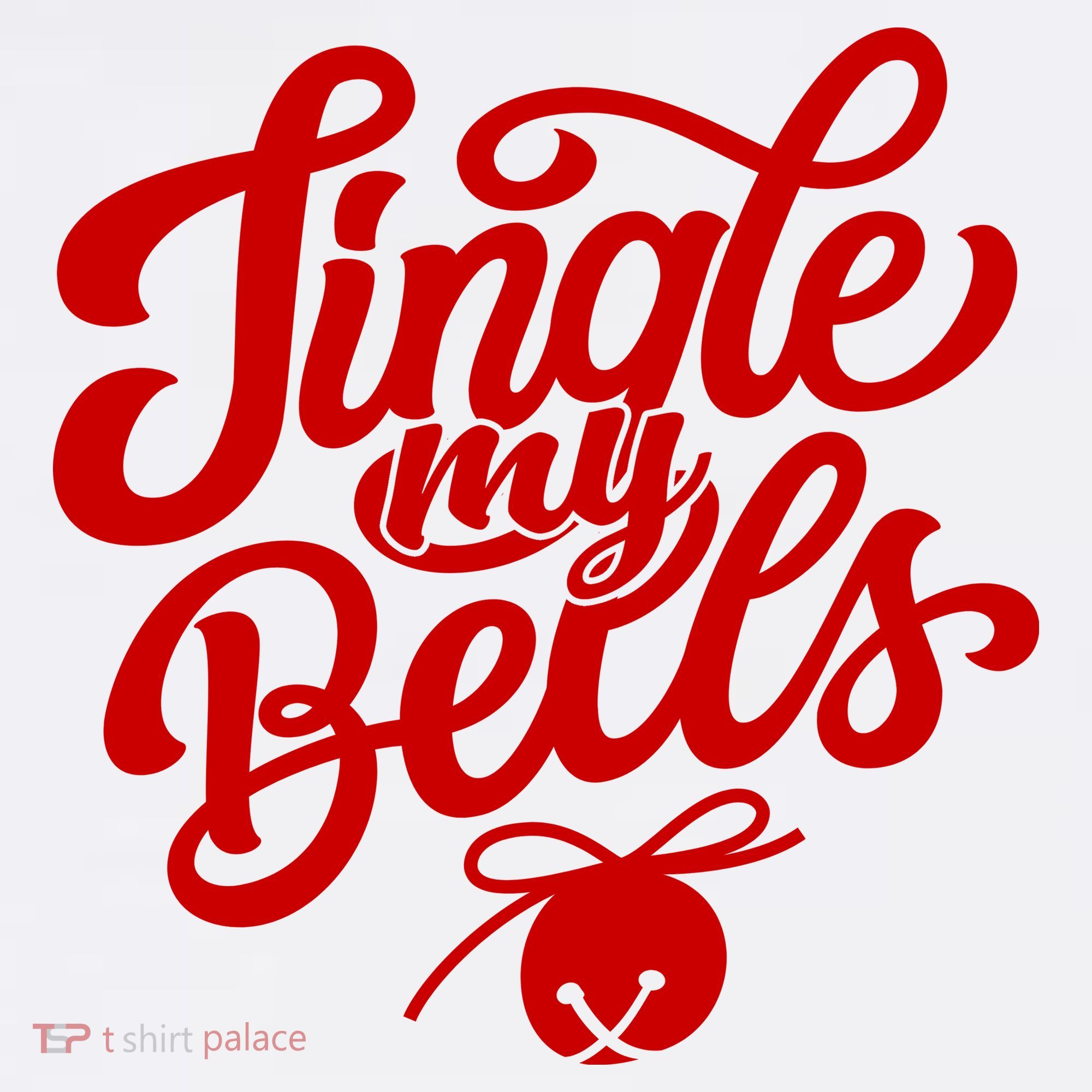 Jingle My Bells Funny Christmas Holiday Women's Tank Top