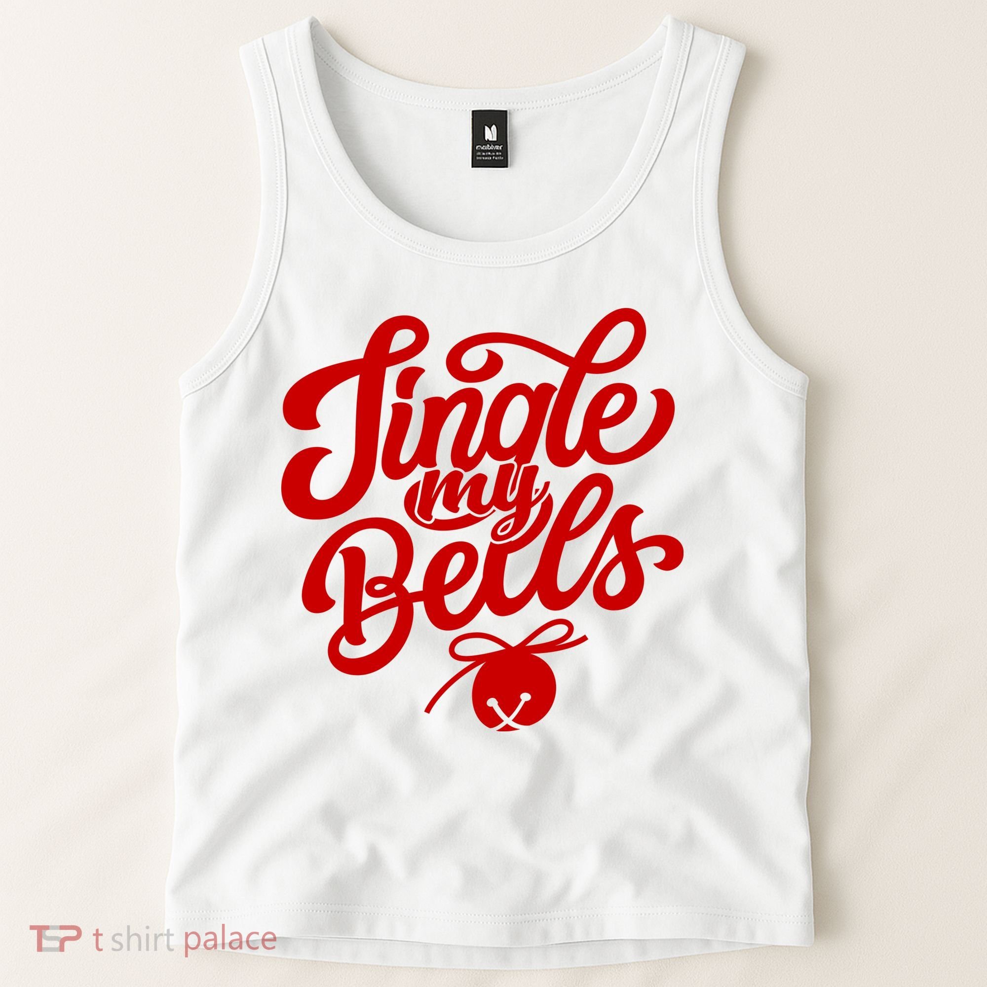 Jingle My Bells Funny Christmas Holiday Tank Top