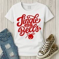 Jingle My Bells Funny Christmas Holiday Women's T-Shirt thumb 3