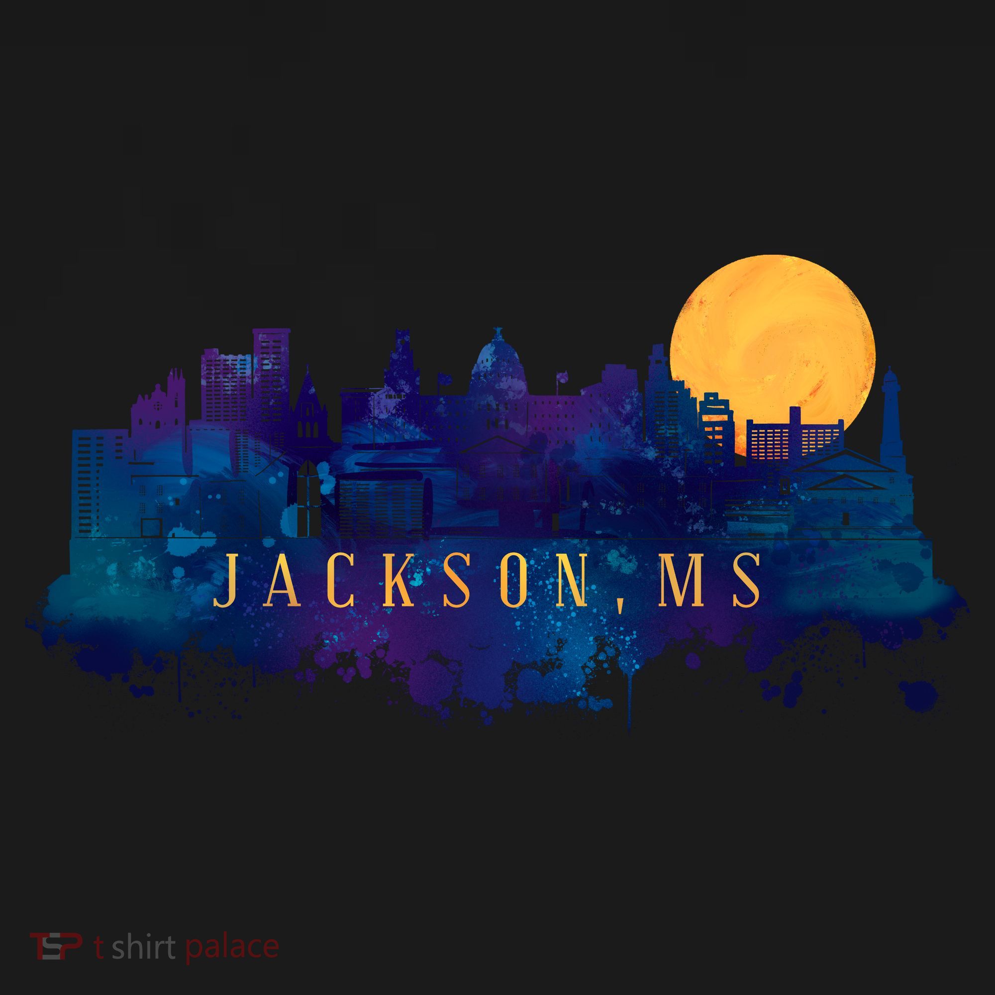 Jackson Mississippi City Backpack