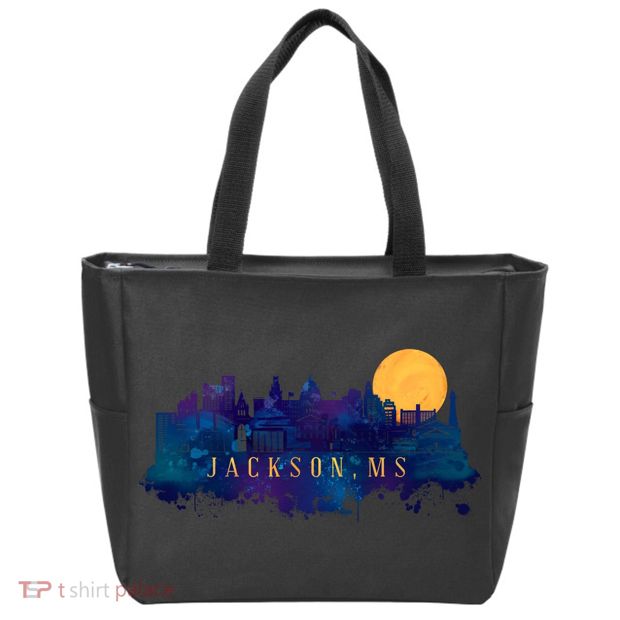 Jackson Mississippi City Tote Bag