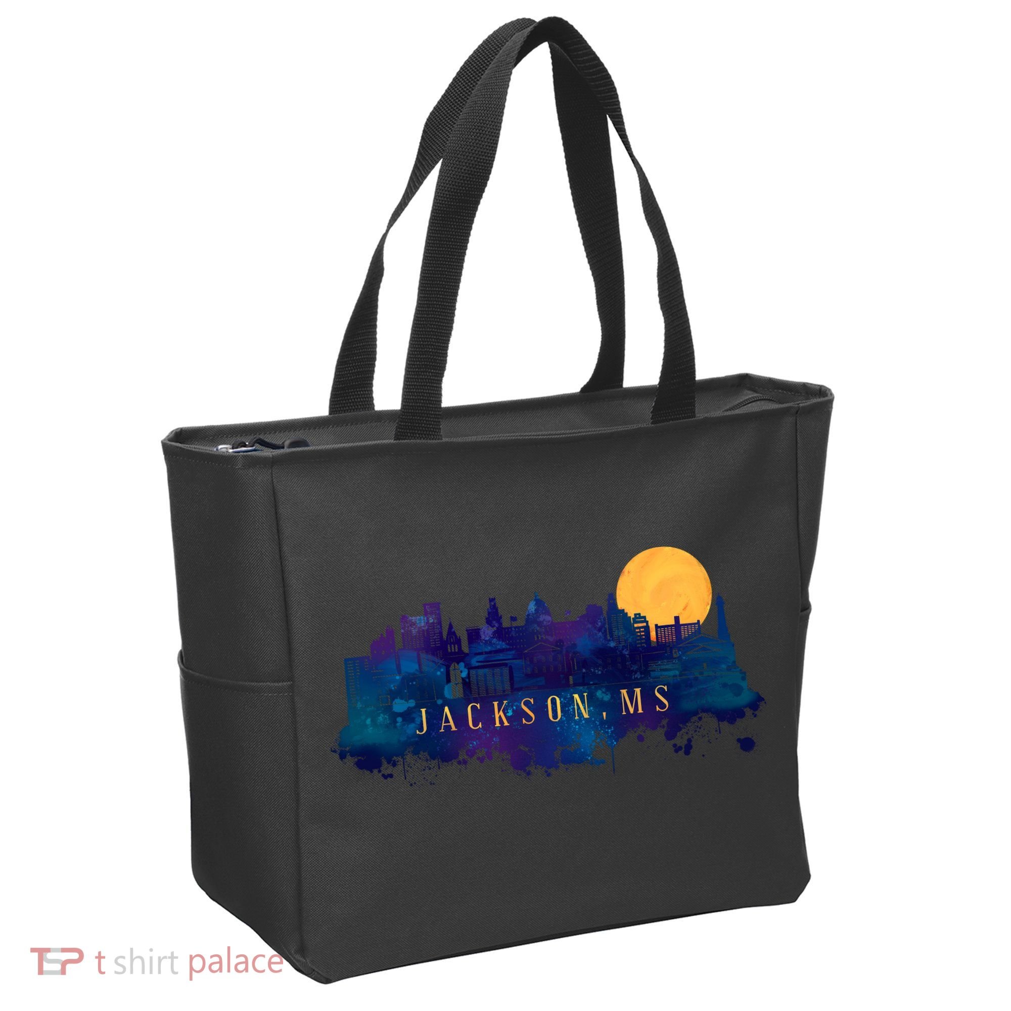 Jackson Mississippi City Tote Bag