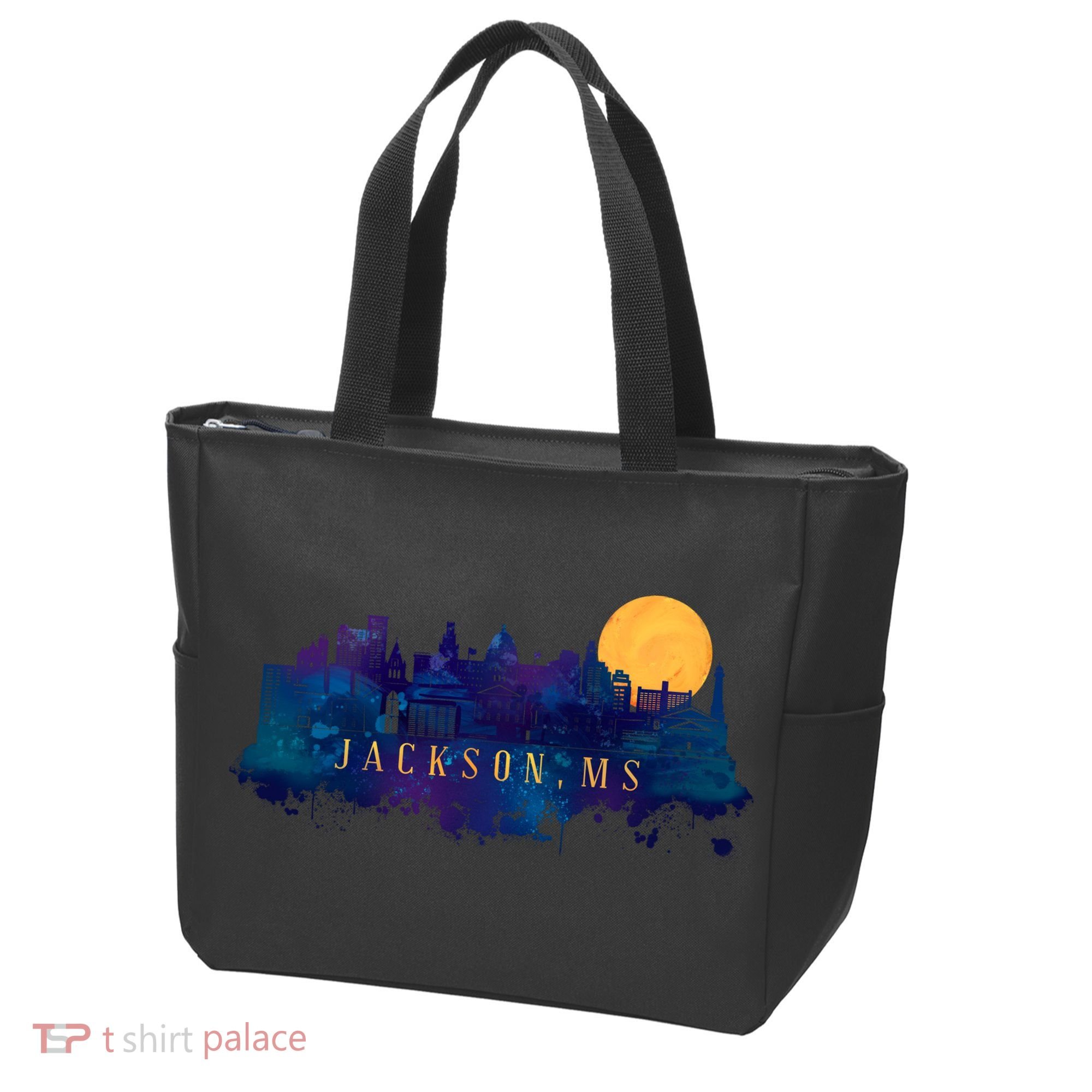 Jackson Mississippi City Tote Bag