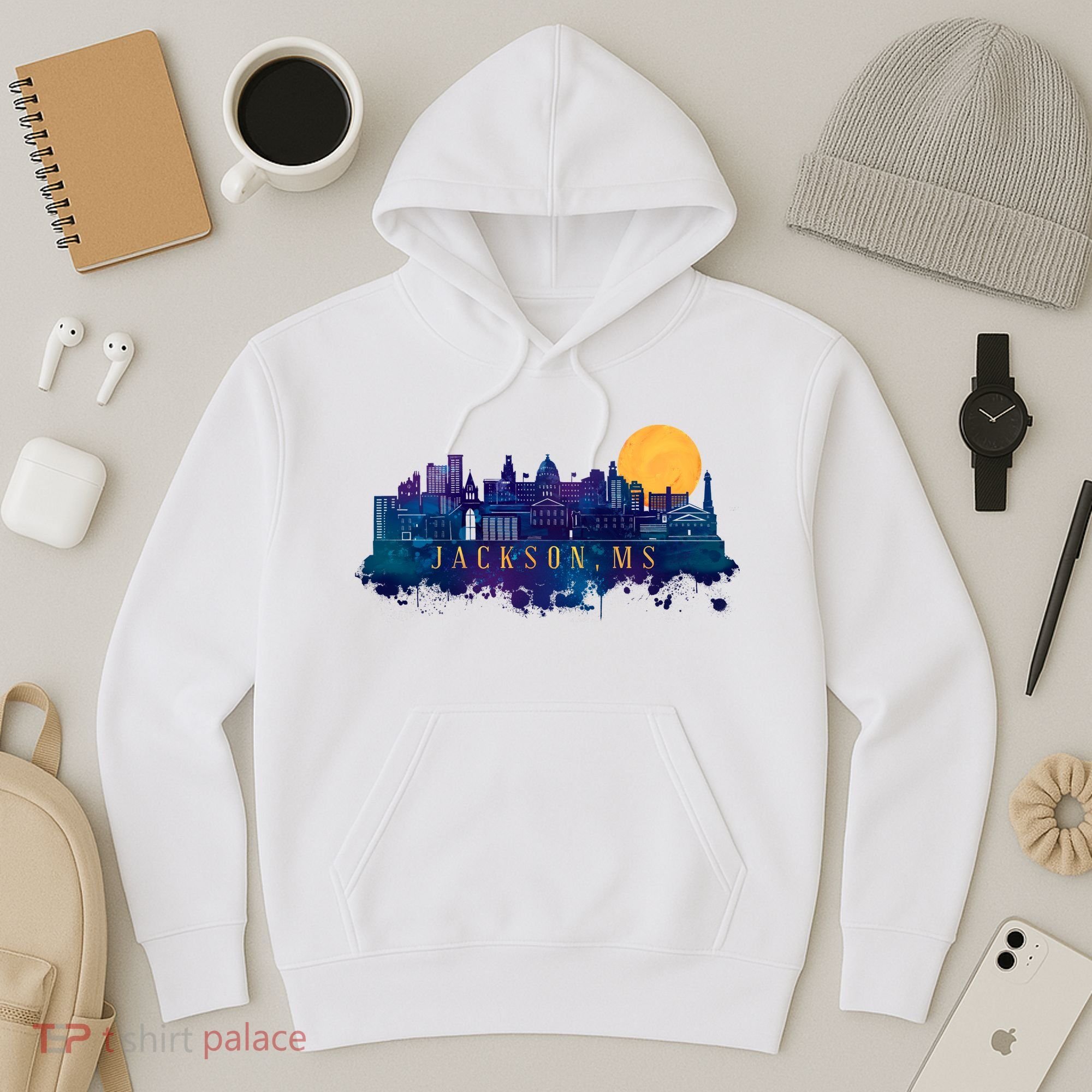 Jackson Mississippi City Hoodie