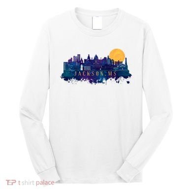 Jackson Mississippi City Long Sleeve Shirt