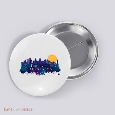 Jackson Mississippi City Button