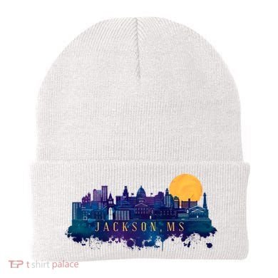 Jackson Mississippi City Beanie