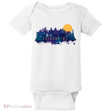 Jackson Mississippi City Baby Bodysuit