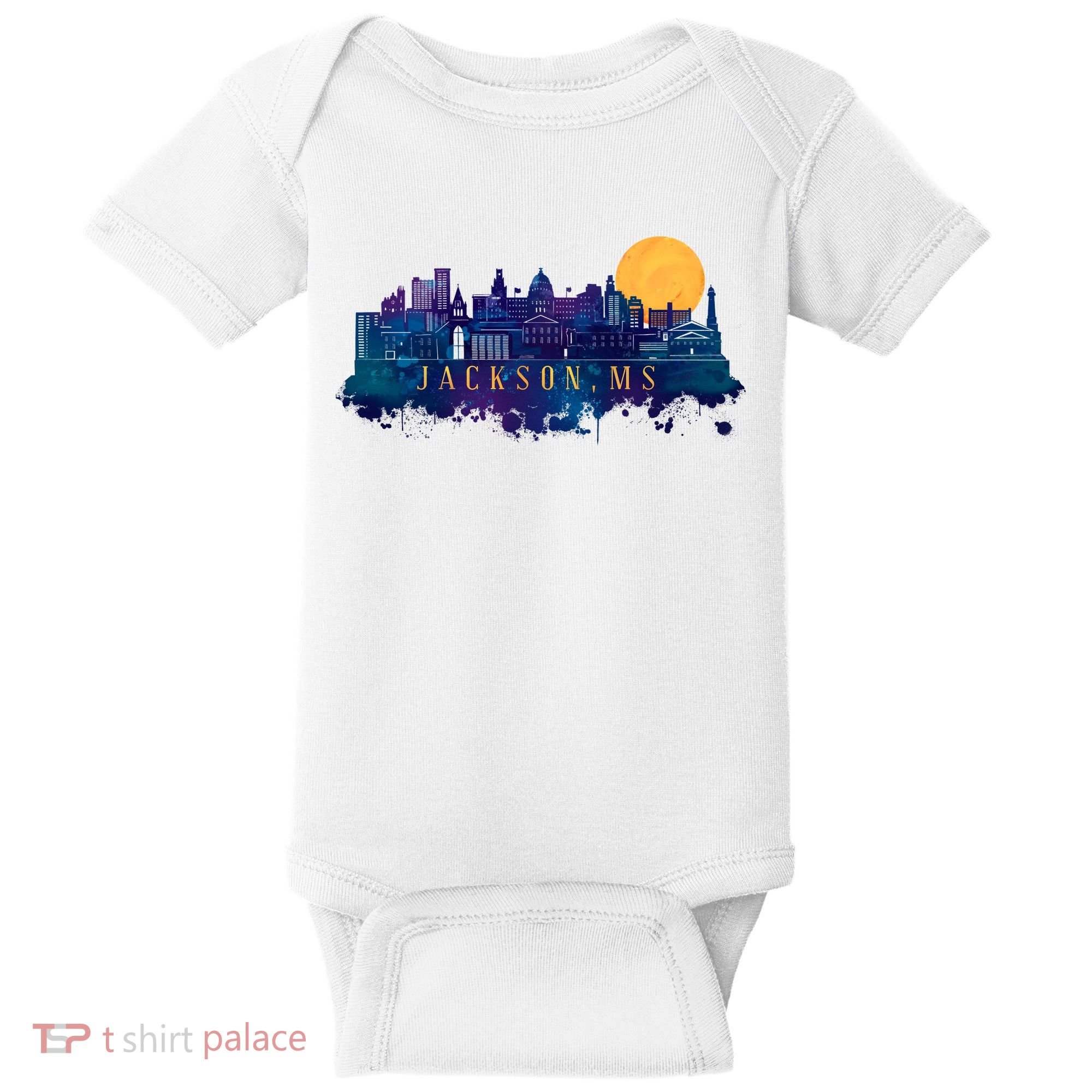 Jackson Mississippi City Baby Bodysuit
