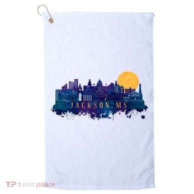 Jackson Mississippi City Golf Towel