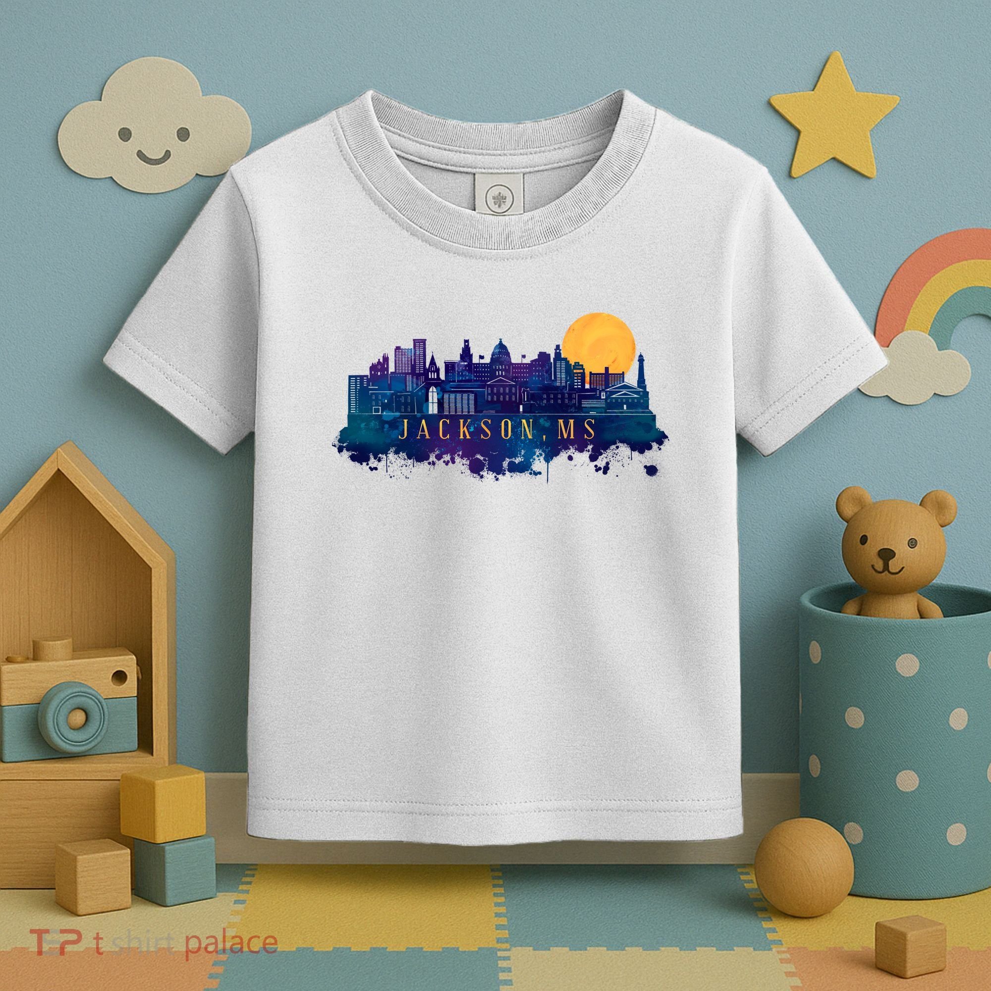 Jackson Mississippi City Toddler T-Shirt