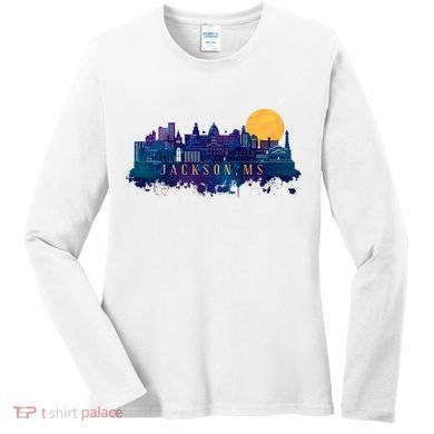 Jackson Mississippi City Women's Long Sleeve Shirt