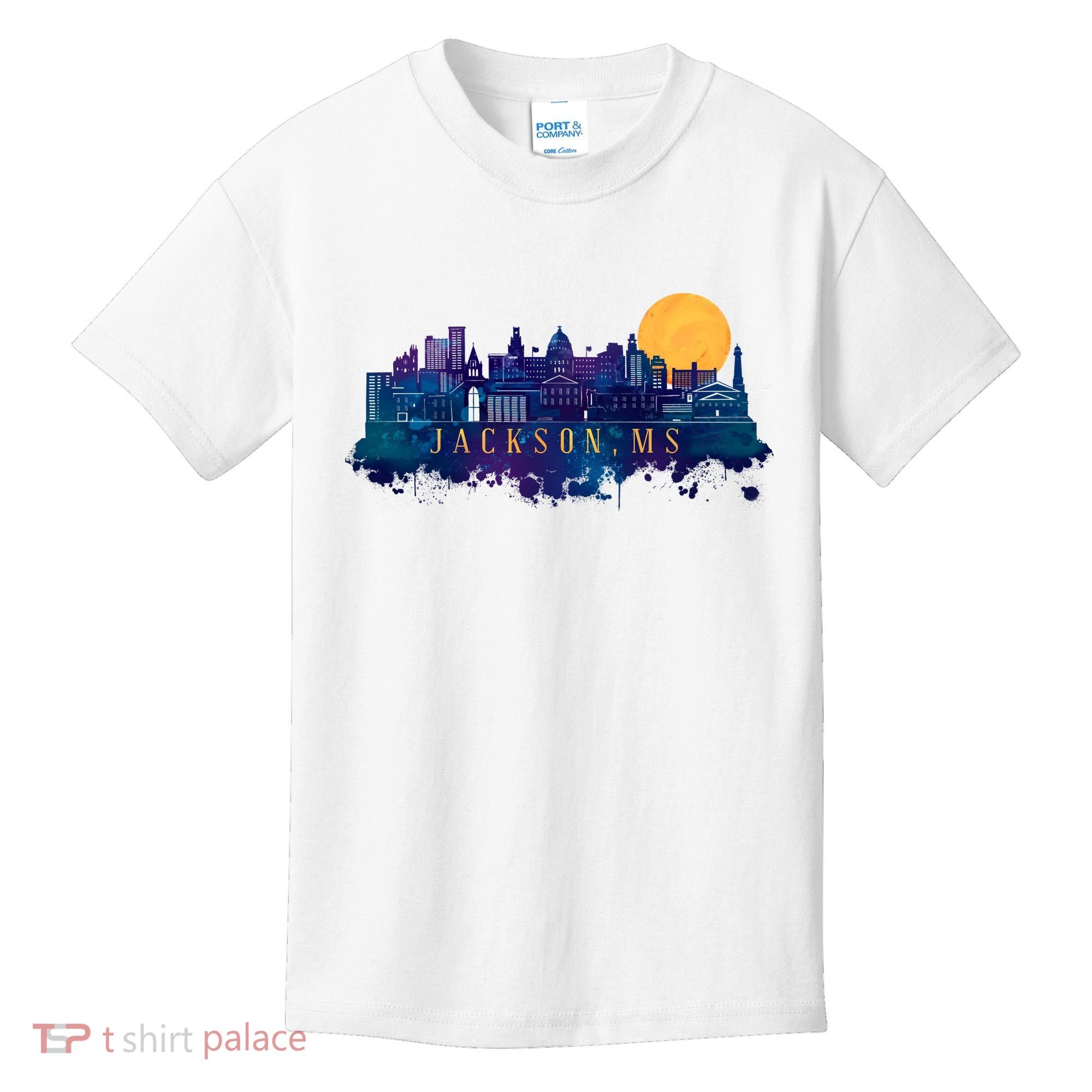 Jackson Mississippi City Kids T-Shirt