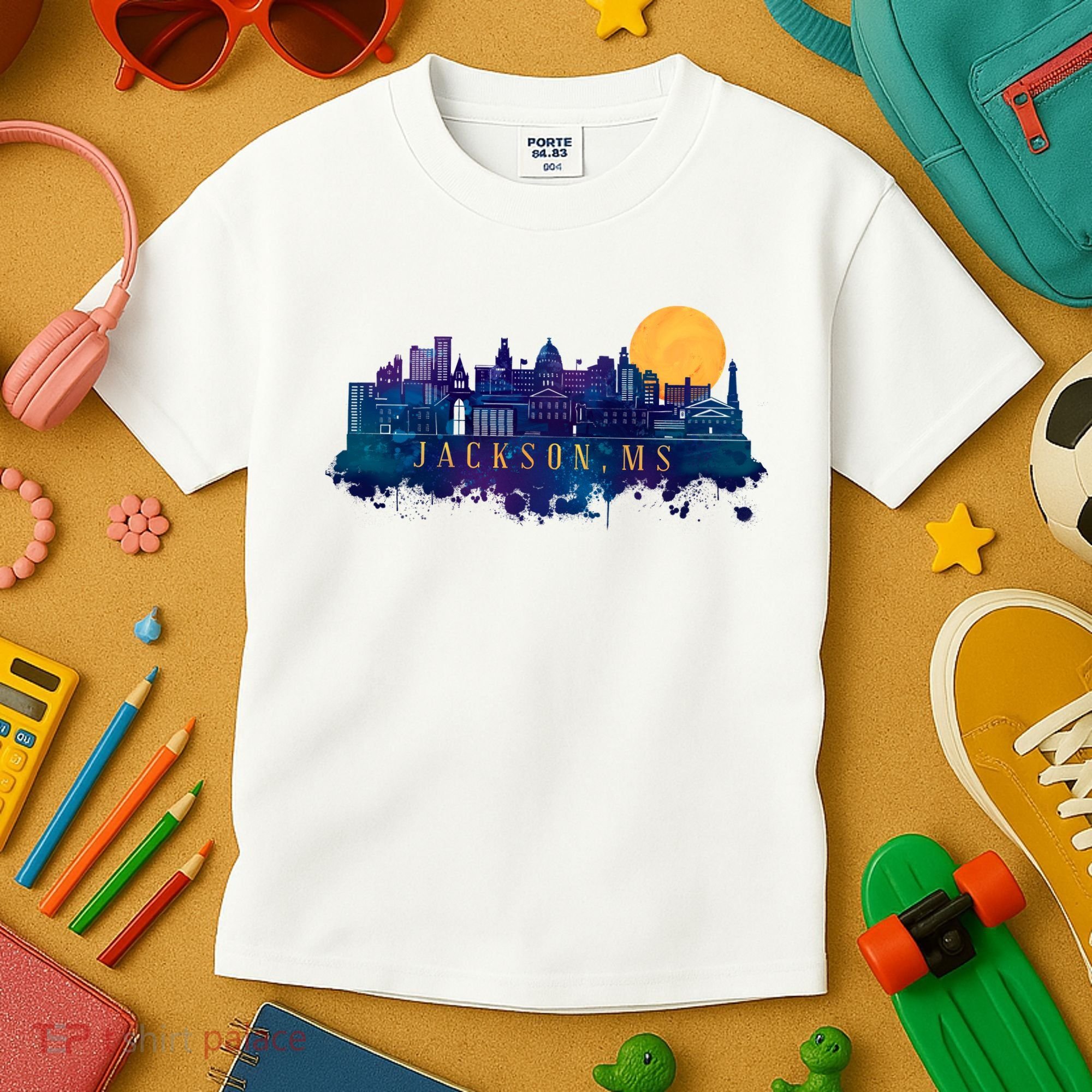 Jackson Mississippi City Kids T-Shirt