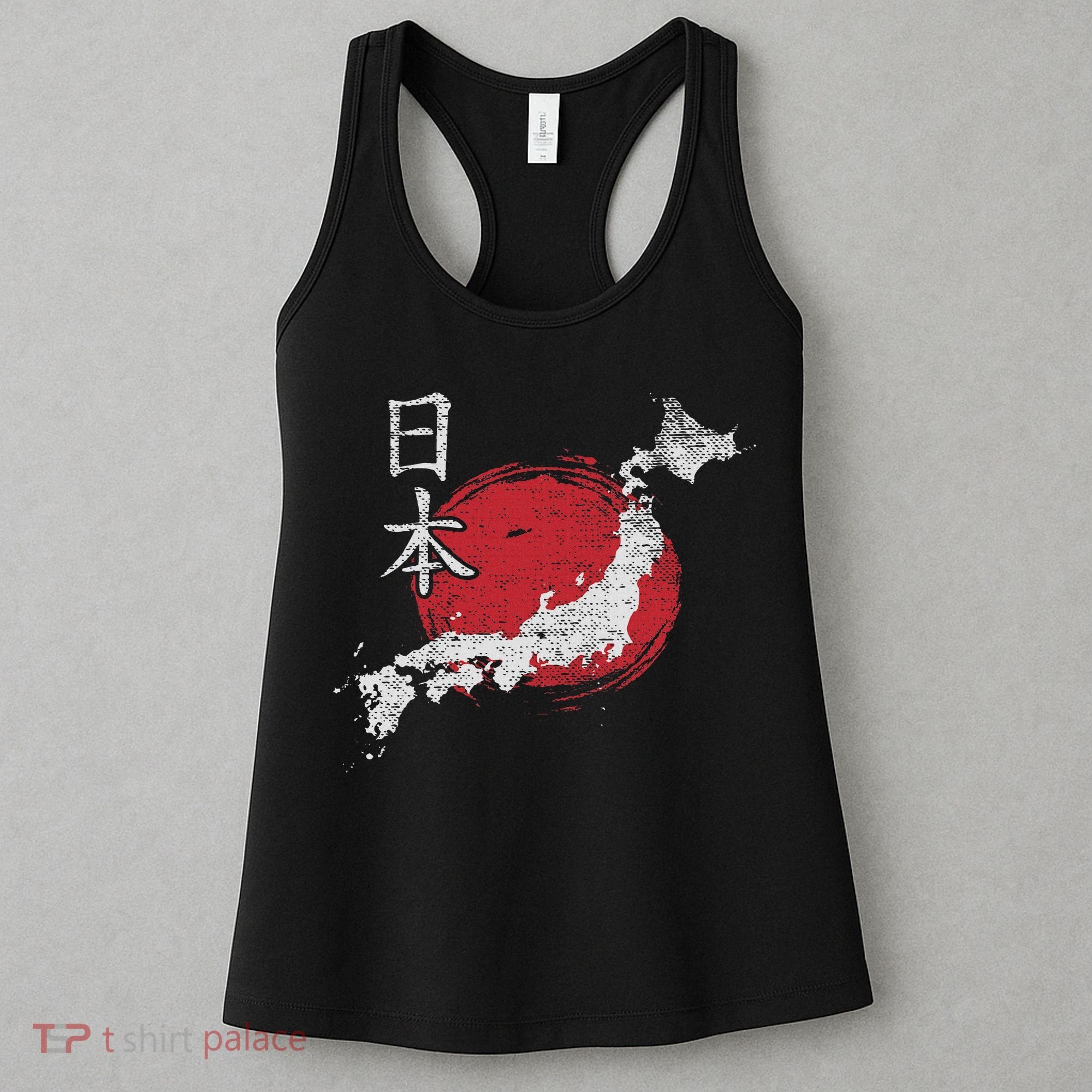 Japan Map Country Map Japanese Lover Gift For Women Women's Tank Top
