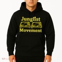 Junglist Movement Dj Turntables Hoodie thumb 2