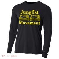 Junglist Movement Dj Turntables Cooling Performance Long Sleeve Crew thumb 0