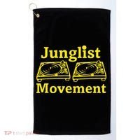 Junglist Movement Dj Turntables Golf Towel thumb 0