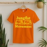 Junglist Movement Dj Turntables T-Shirt thumb 2