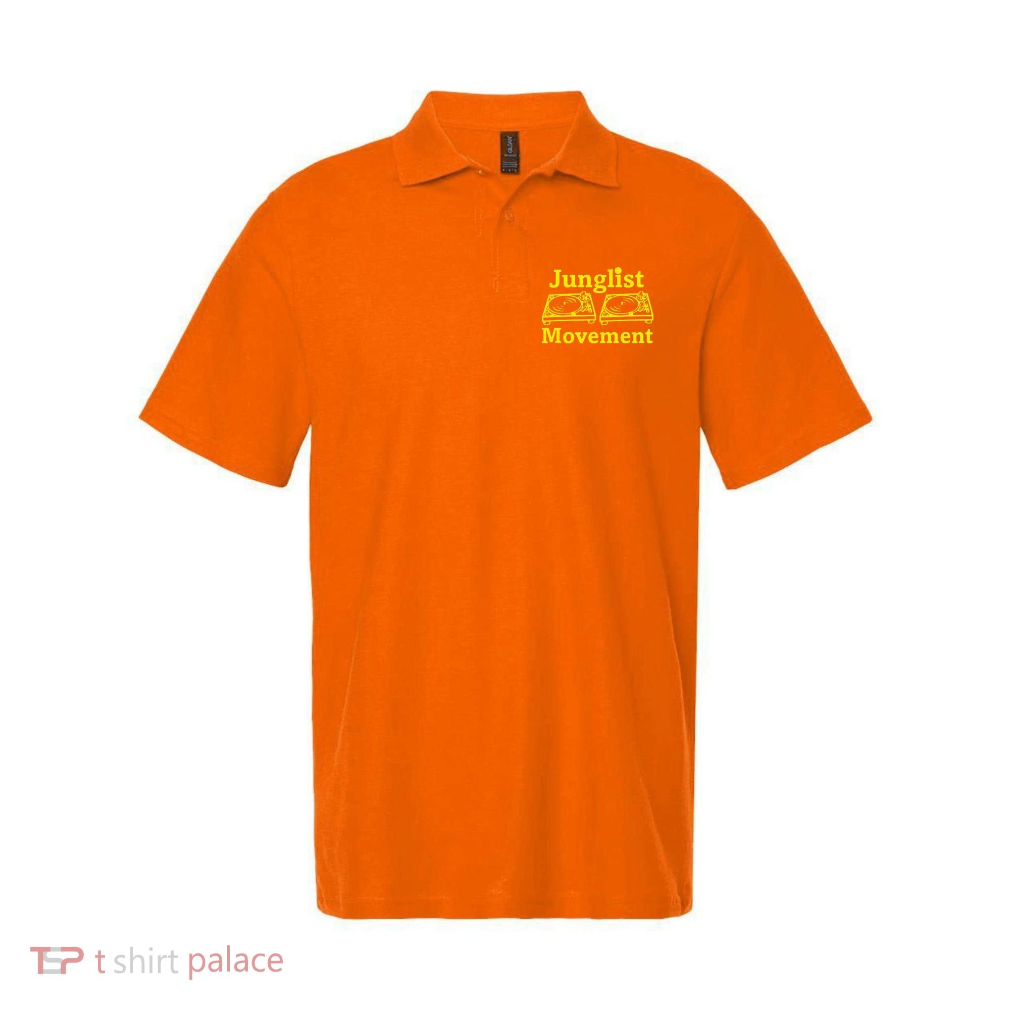 Junglist Movement Dj Turntables Polo