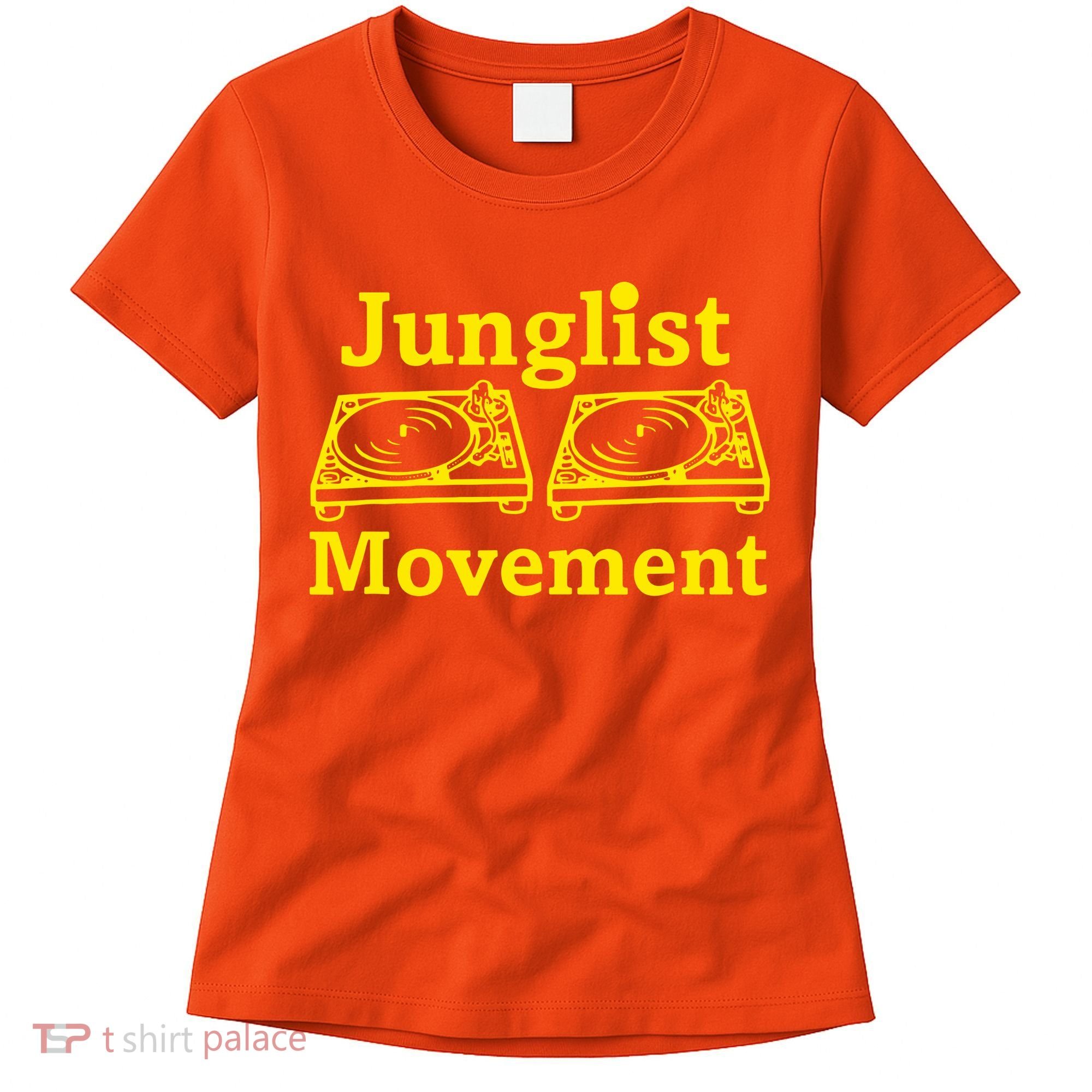 Junglist Movement Dj Turntables Women's T-Shirt