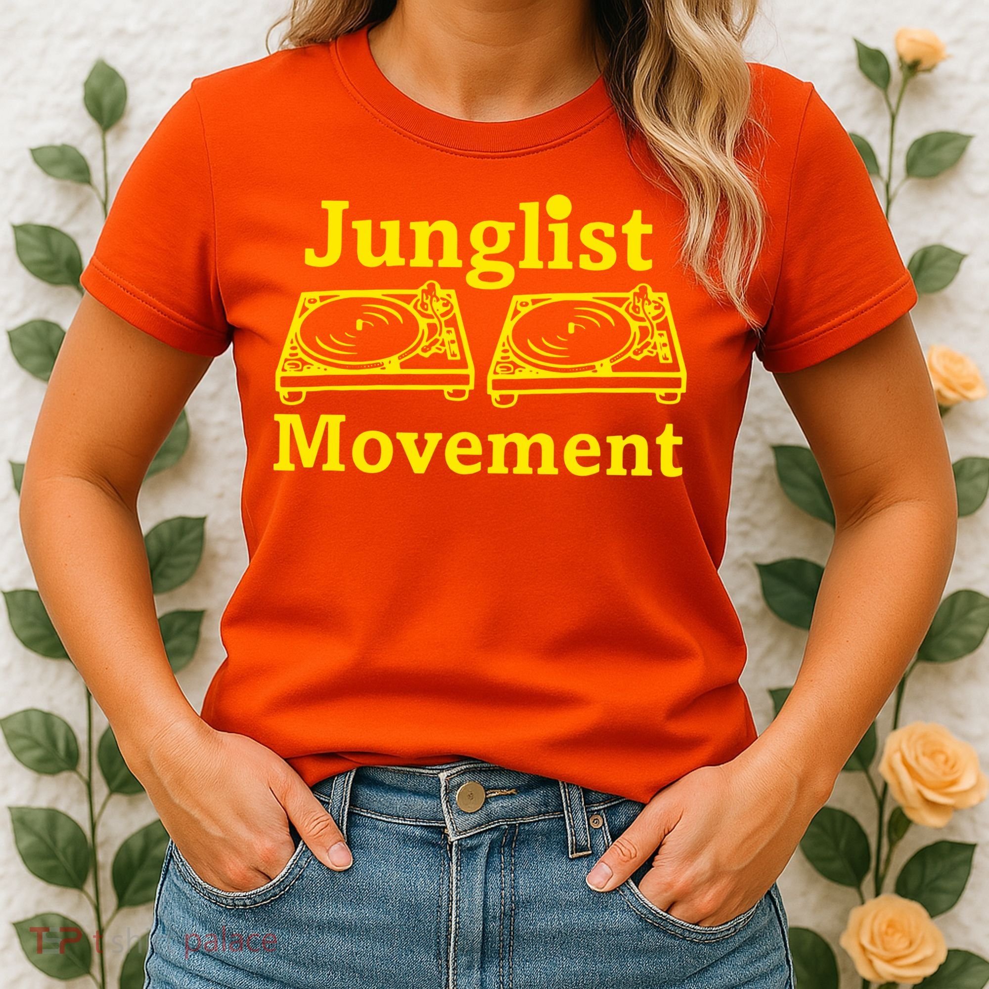 Junglist Movement Dj Turntables Women's T-Shirt