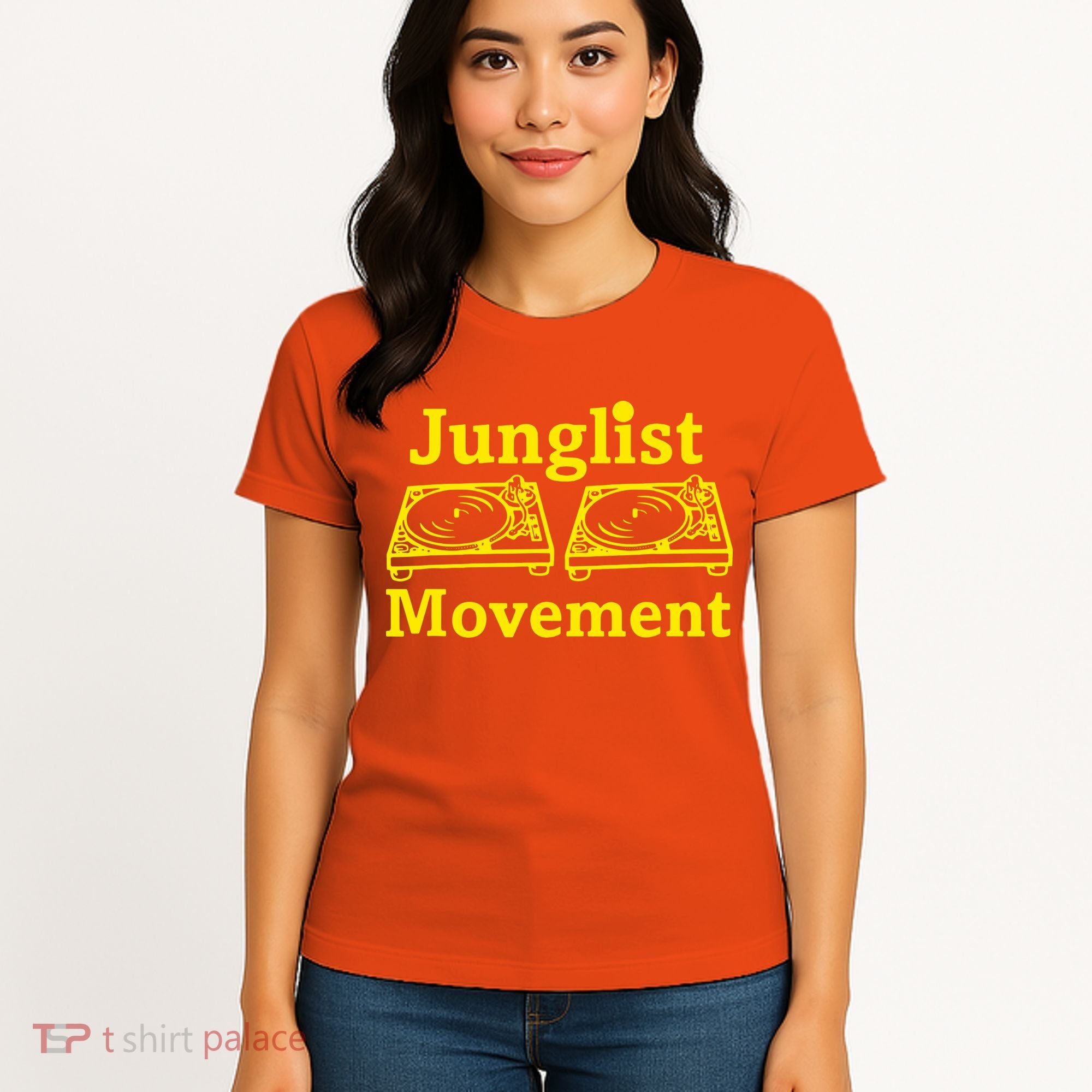 Junglist Movement Dj Turntables Women's T-Shirt
