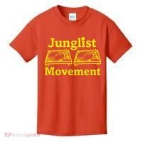 Junglist Movement Dj Turntables Kids T-Shirt thumb 0