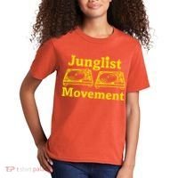 Junglist Movement Dj Turntables Kids T-Shirt thumb 2