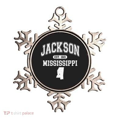 Jackson Mississippi Est 1821 Varsity Ornament