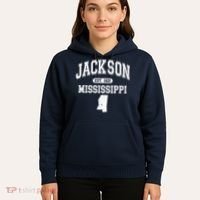 Jackson Mississippi Est 1821 Varsity Hoodie thumb 5