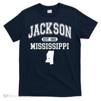 Jackson Mississippi Est 1821 Varsity T-Shirt thumb 0
