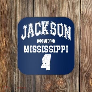 Jackson Mississippi Est 1821 Varsity Coaster