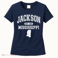 Jackson Mississippi Est 1821 Varsity Women's T-Shirt thumb 0
