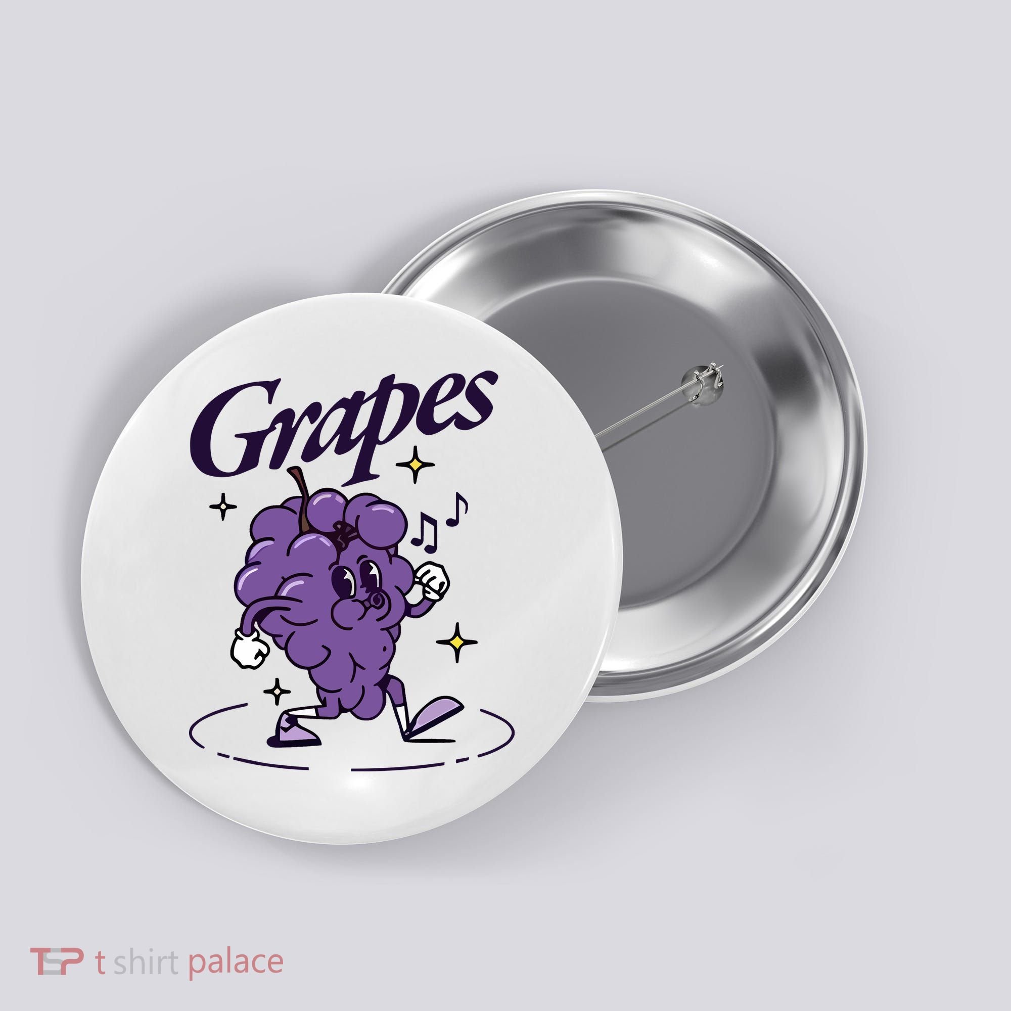 James Marriott Grapes Button