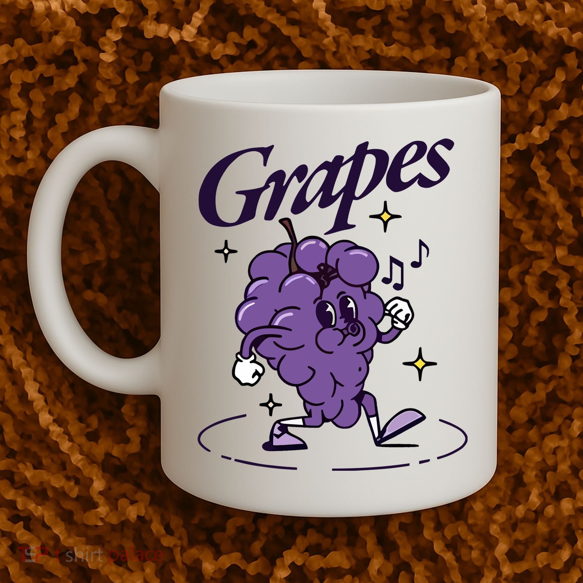 James Marriott Grapes Coffee Mug