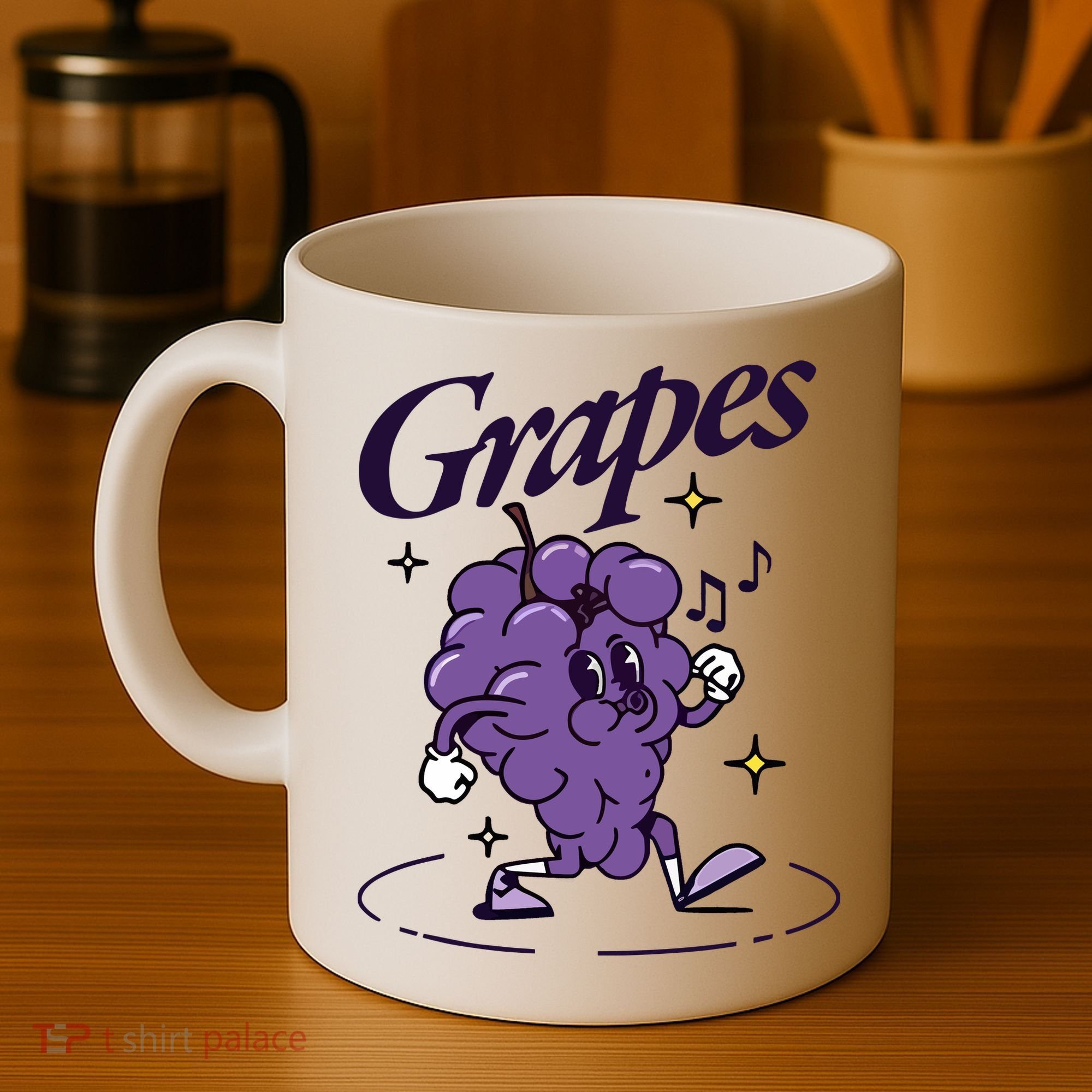 James Marriott Grapes Coffee Mug