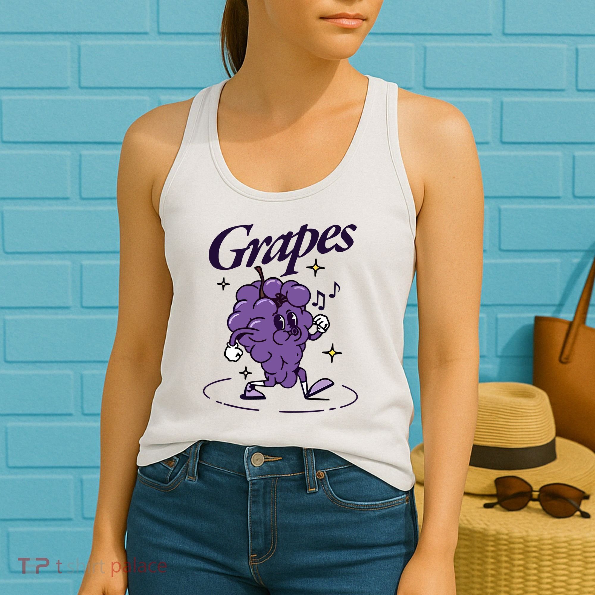 James Marriott Grapes Women's Tank Top