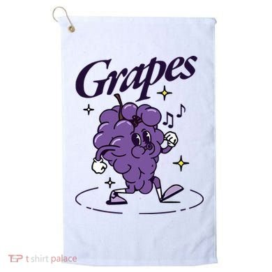 James Marriott Grapes Golf Towel