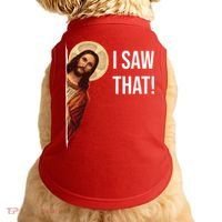 Jesus Meme I Saw That Doggie Tank thumb 0