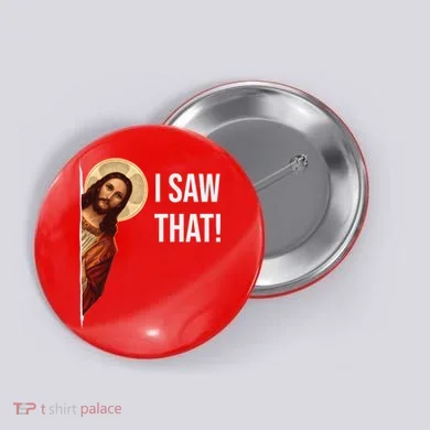 Jesus Meme I Saw That Button