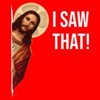 Jesus Meme I Saw That Toddler T-Shirt thumb 4
