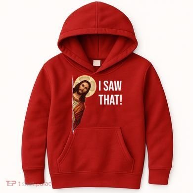 Jesus Meme I Saw That Kids Hoodie