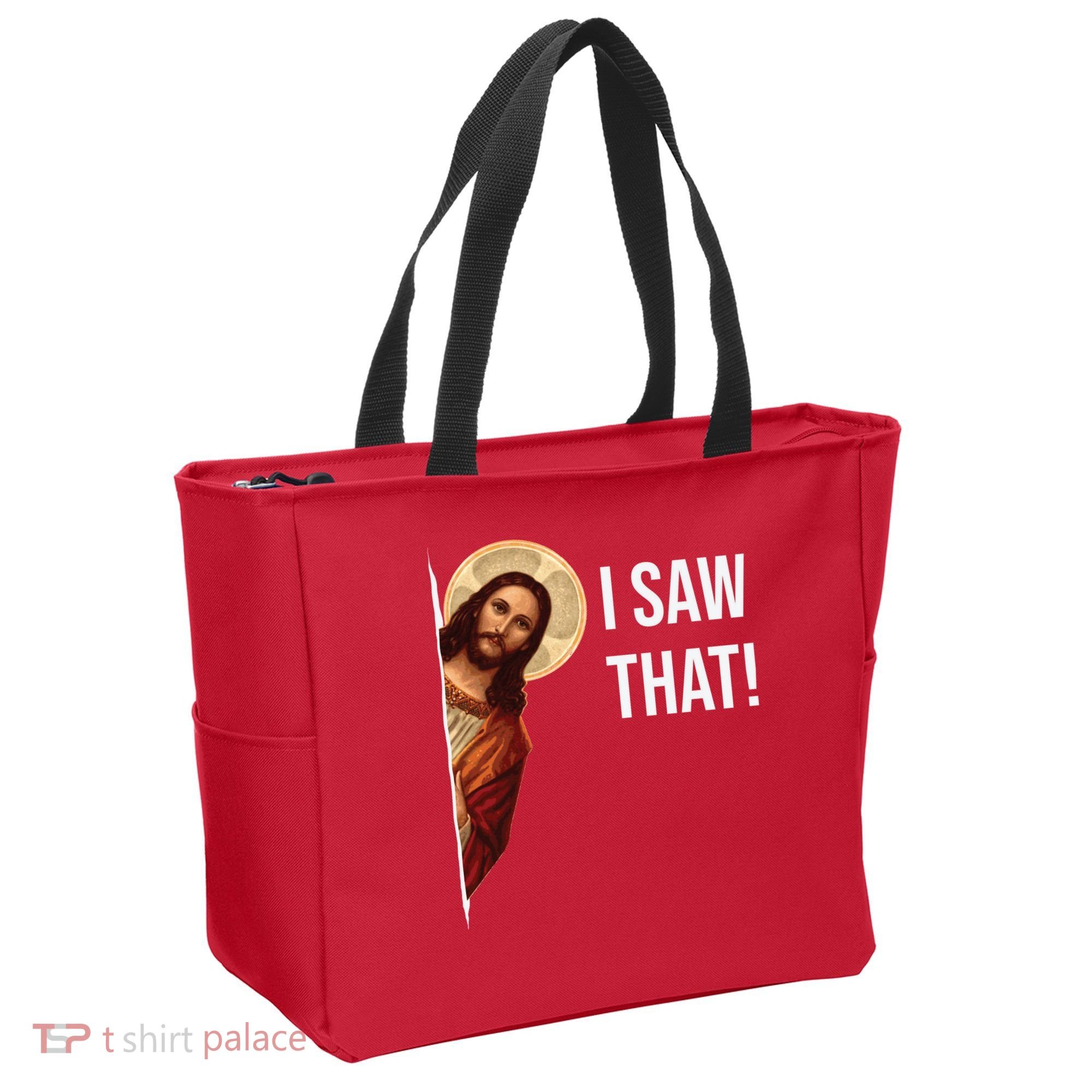 Jesus Meme I Saw That Tote Bag