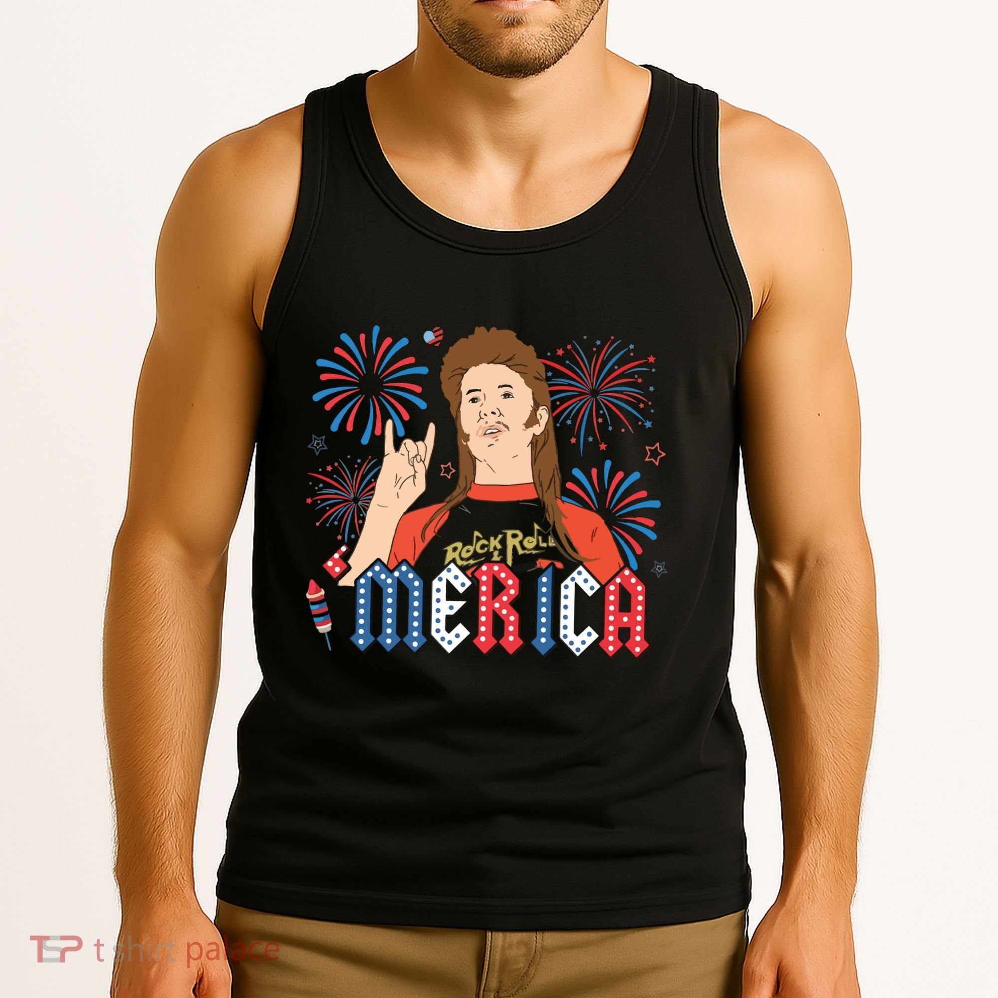 Joe Merica Joe 4th Of July Tank Top