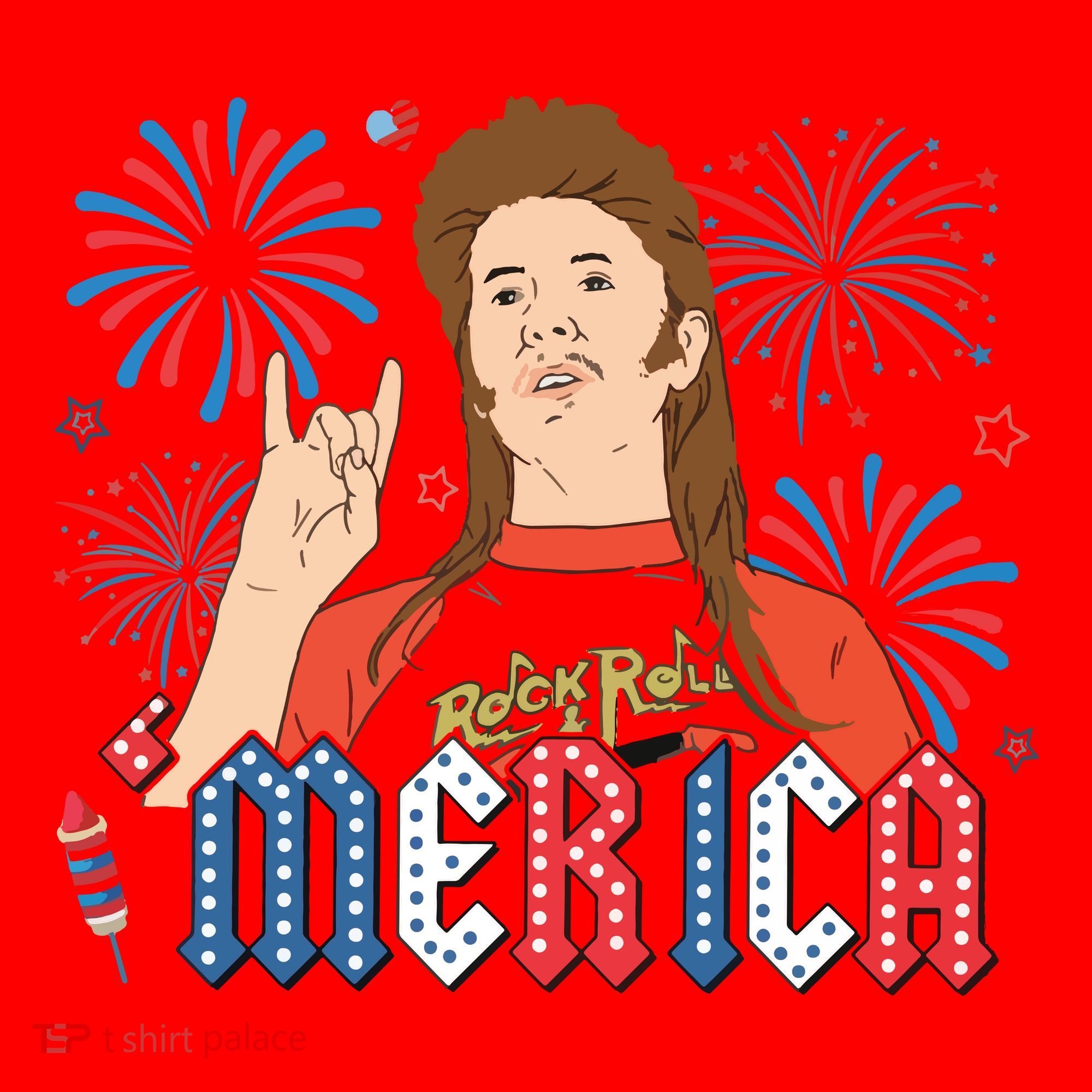 Joe Merica Joe 4th Of July Santa Hat