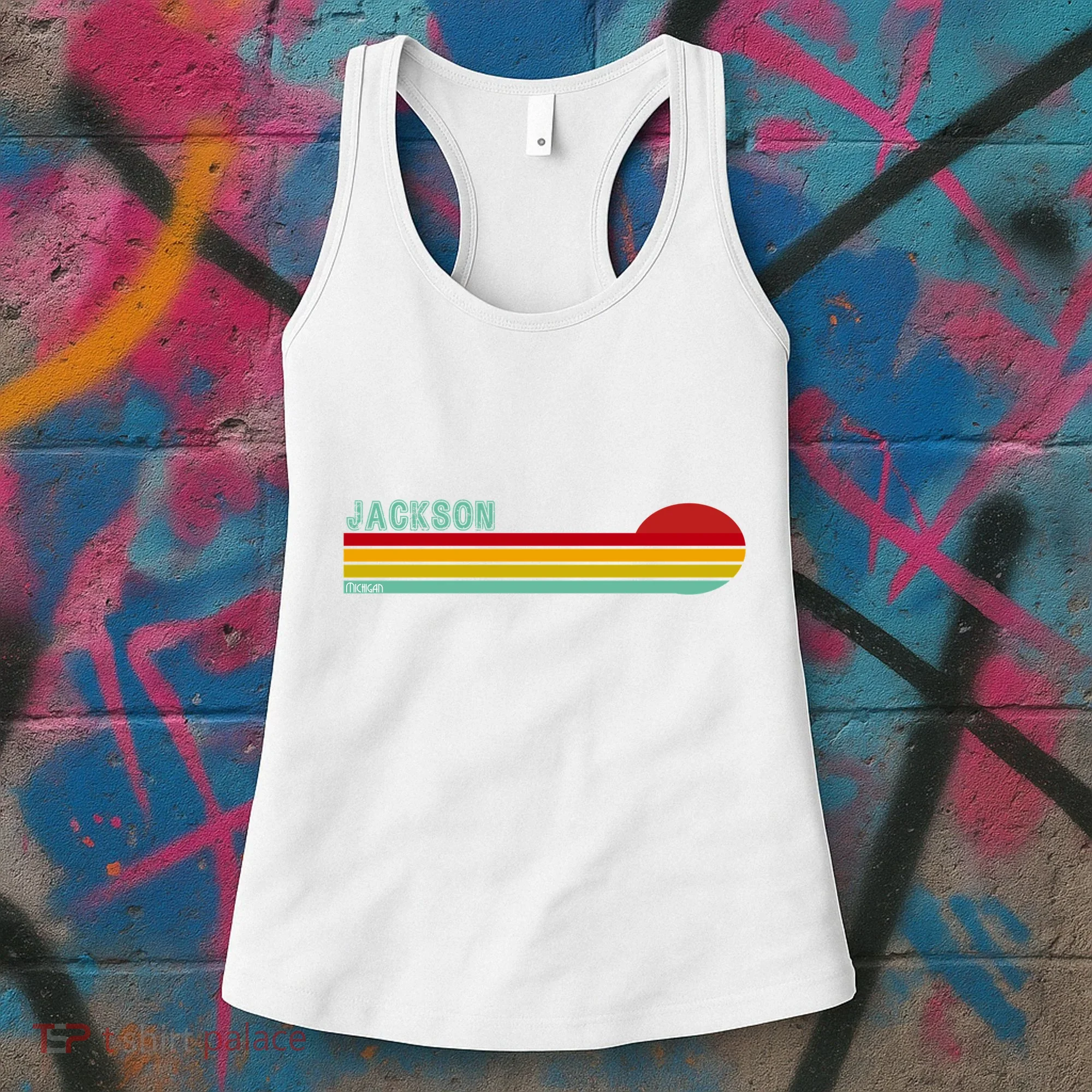 Jackson Michigan Women's Tank Top