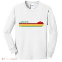 Jackson Michigan Kids Long Sleeve Shirt thumb 0