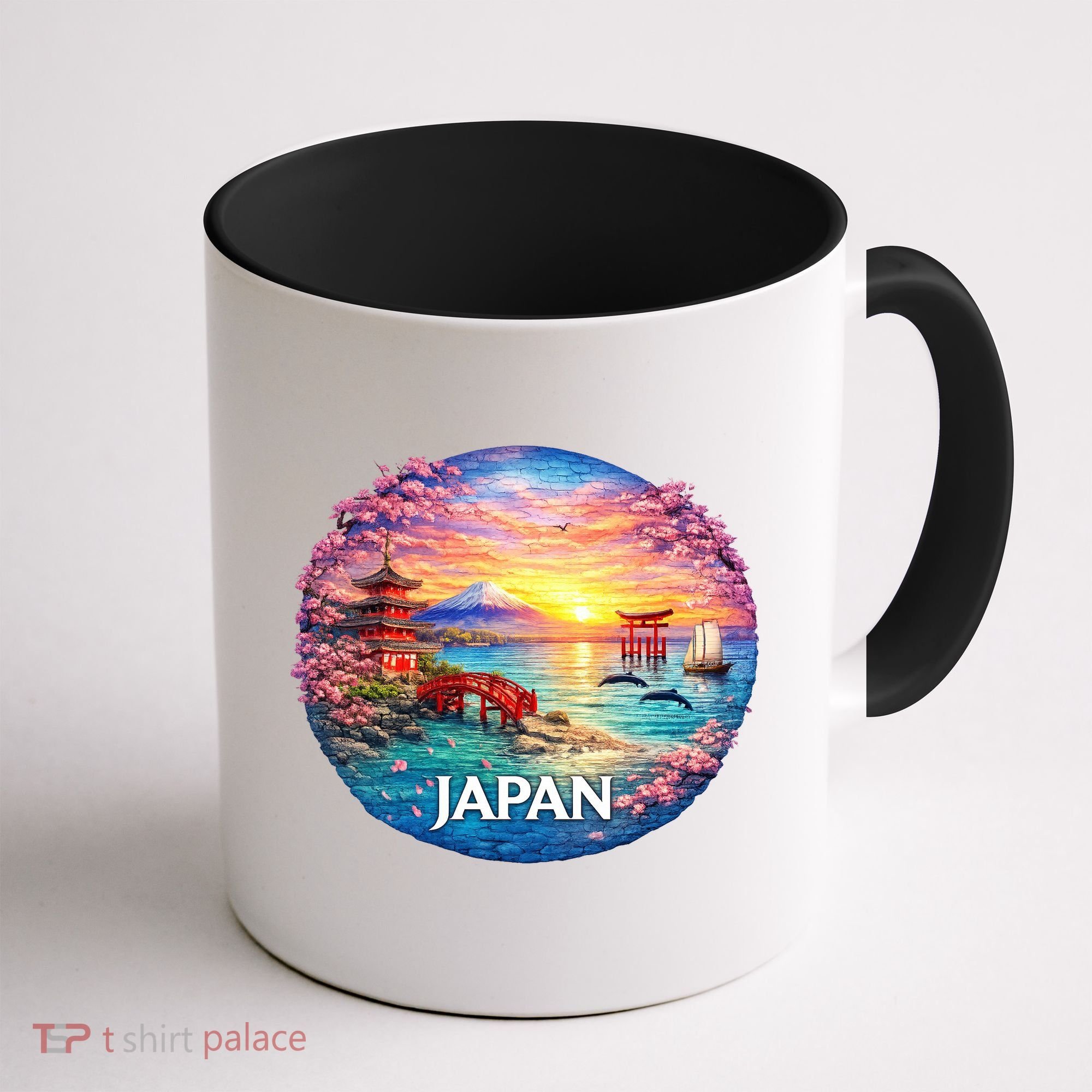 Japan Mosaic Coffee Mug